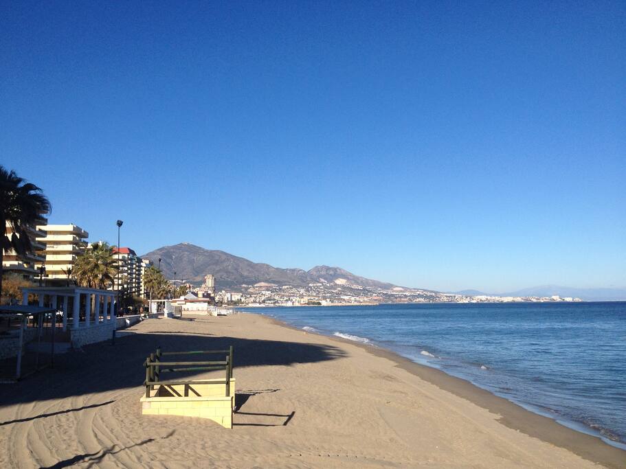 Beach View in December