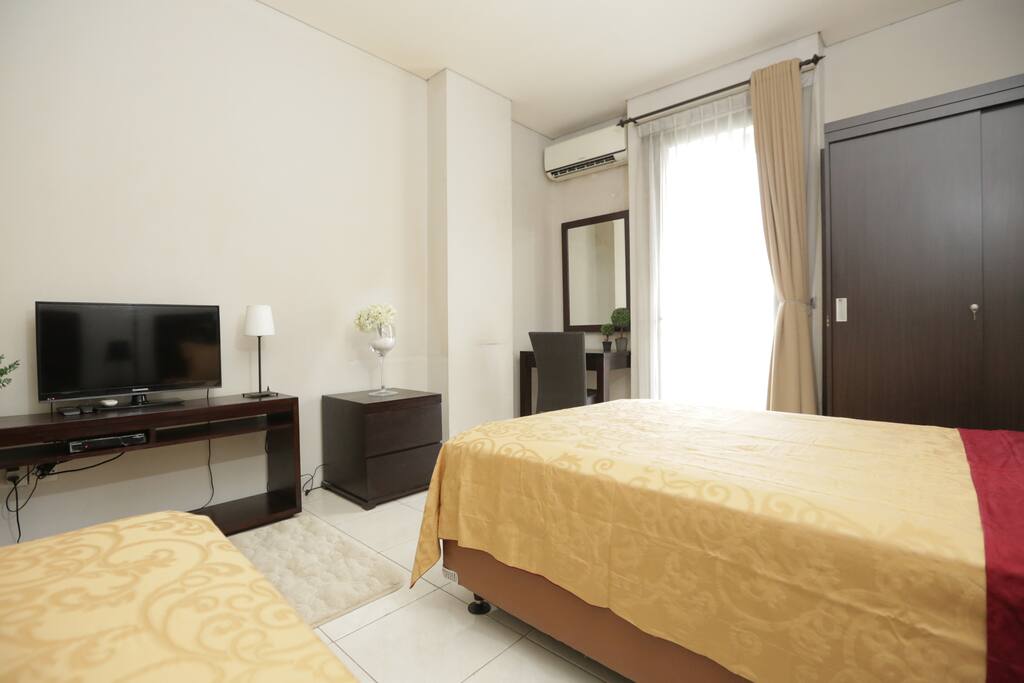 Junior Suite Room 25m2. @6,6jt /Bulan atau 400rb /hari.