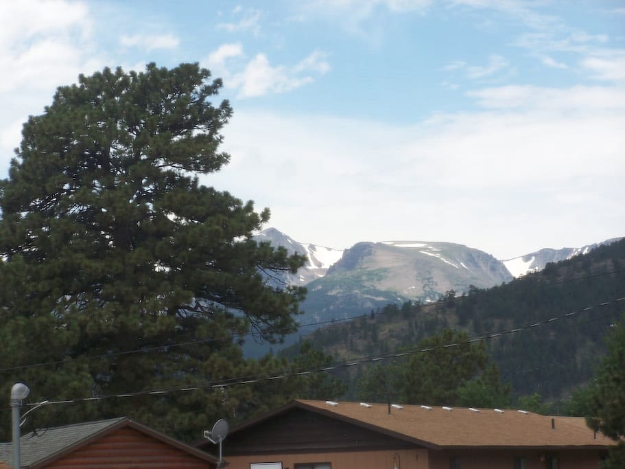 View Rky Mtn Park from Deck