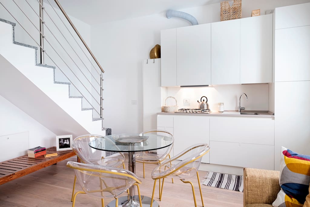 Living room & kitchen - first floor