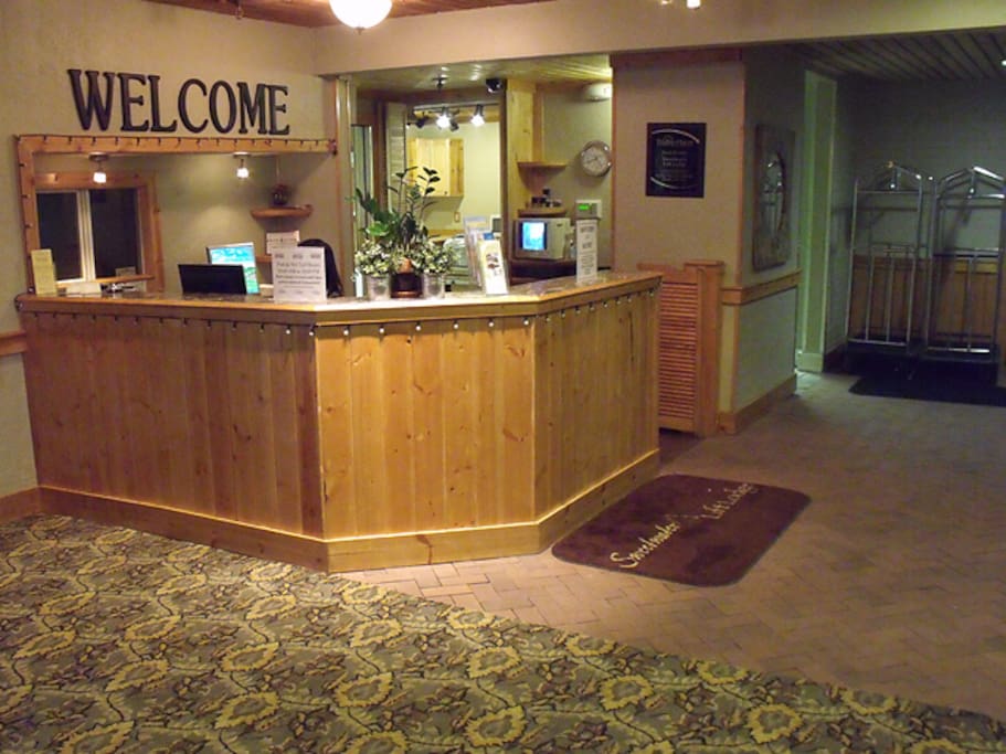 Front Desk and Lobby area