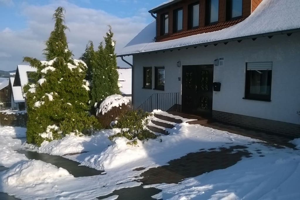 Draußen im Winter