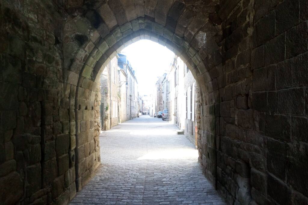 La rue de l école