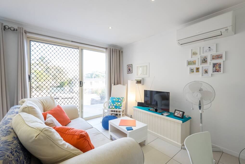Light and airy throughout