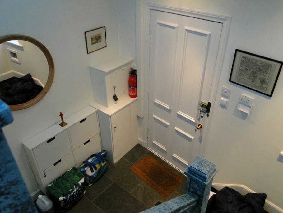 The entrance vestibule