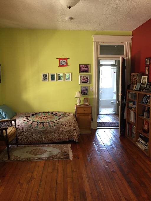 View to the bathroom