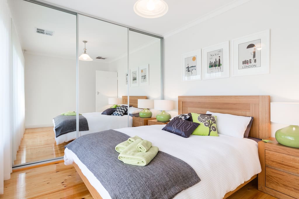 MASTER BEDROOM - WITH COMFY QUEEN BED