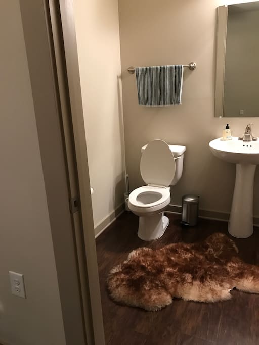 half bathroom