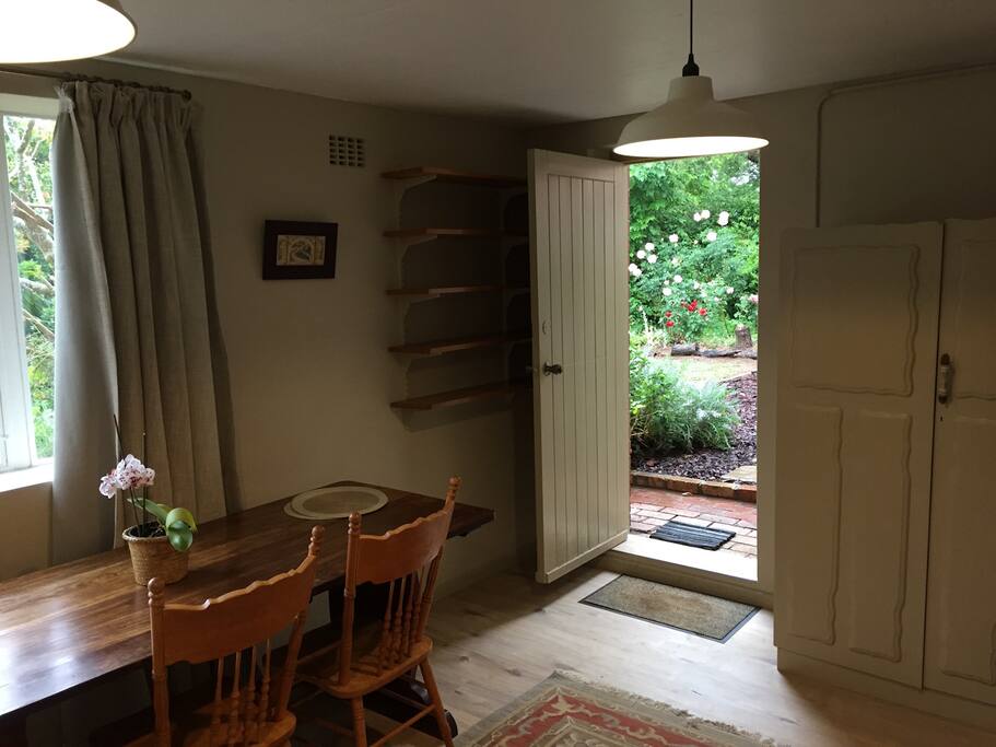 Rooms are nice and cool in summer
