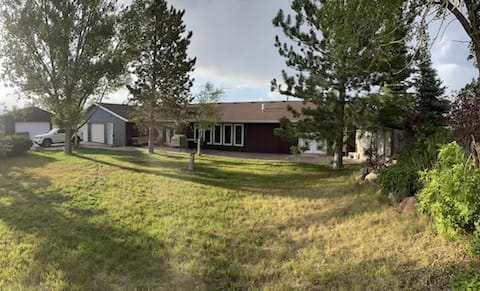 Quiet Berm Home on 3 Acres