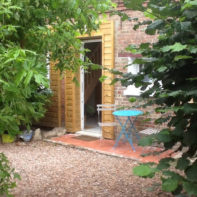 Entrée du gîte