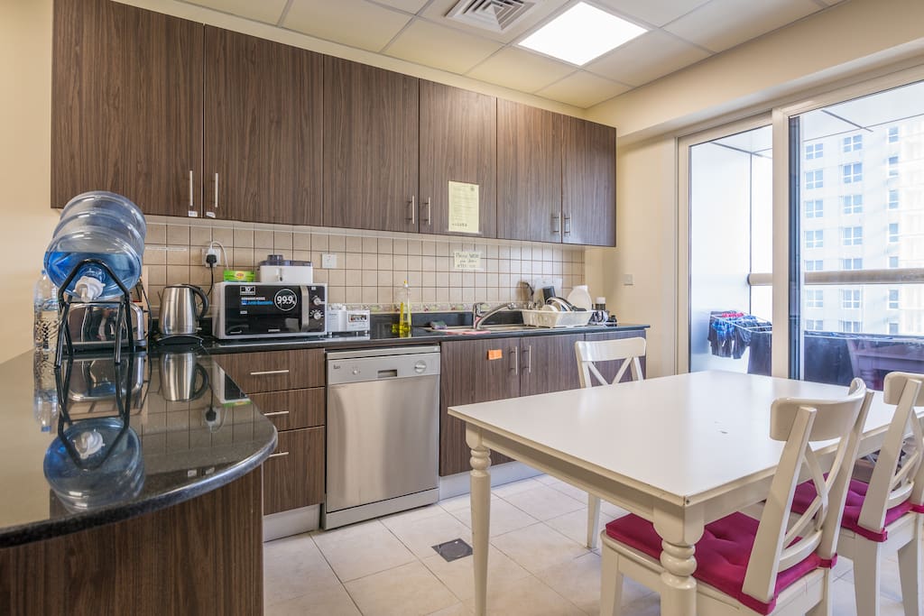 Well-equipped kitchen
