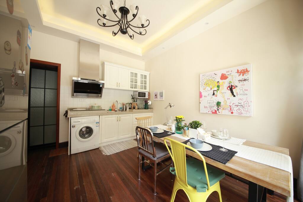 开放式厨房/工作台
open kitchen/work desk