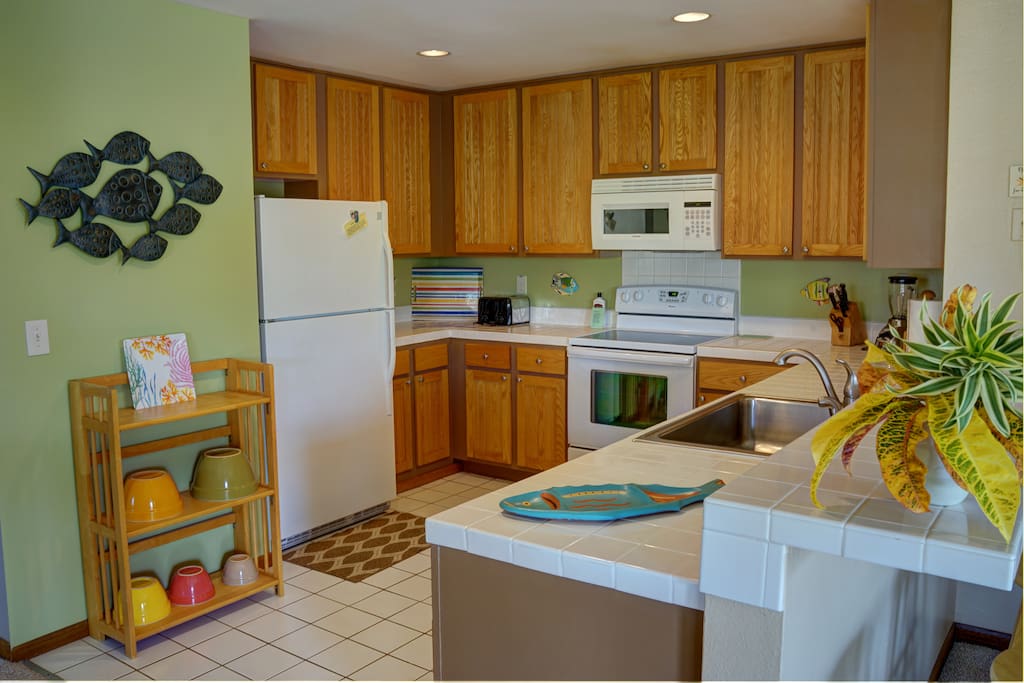 Fully equipped kitchen