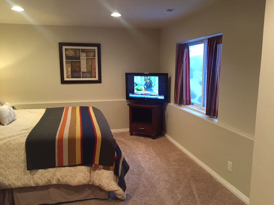 HDTV w/ Netflix and Dish Network