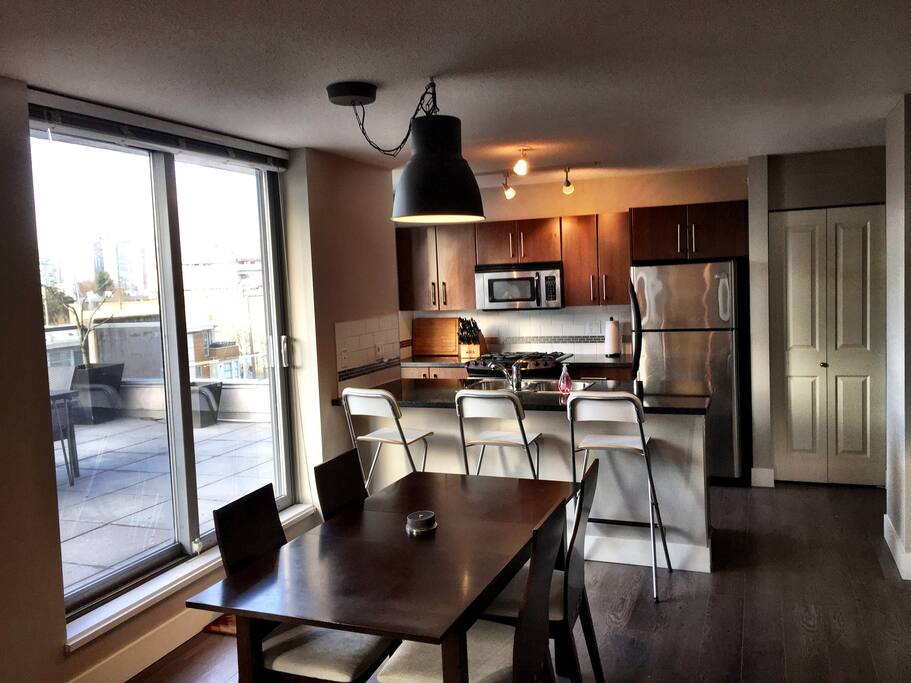 Open concept Kitchen / Dinning / Living Room.