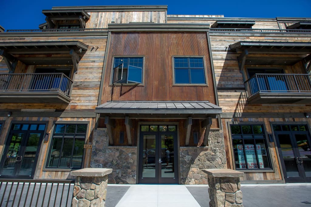 Beautiful rustic building with and industrial twist