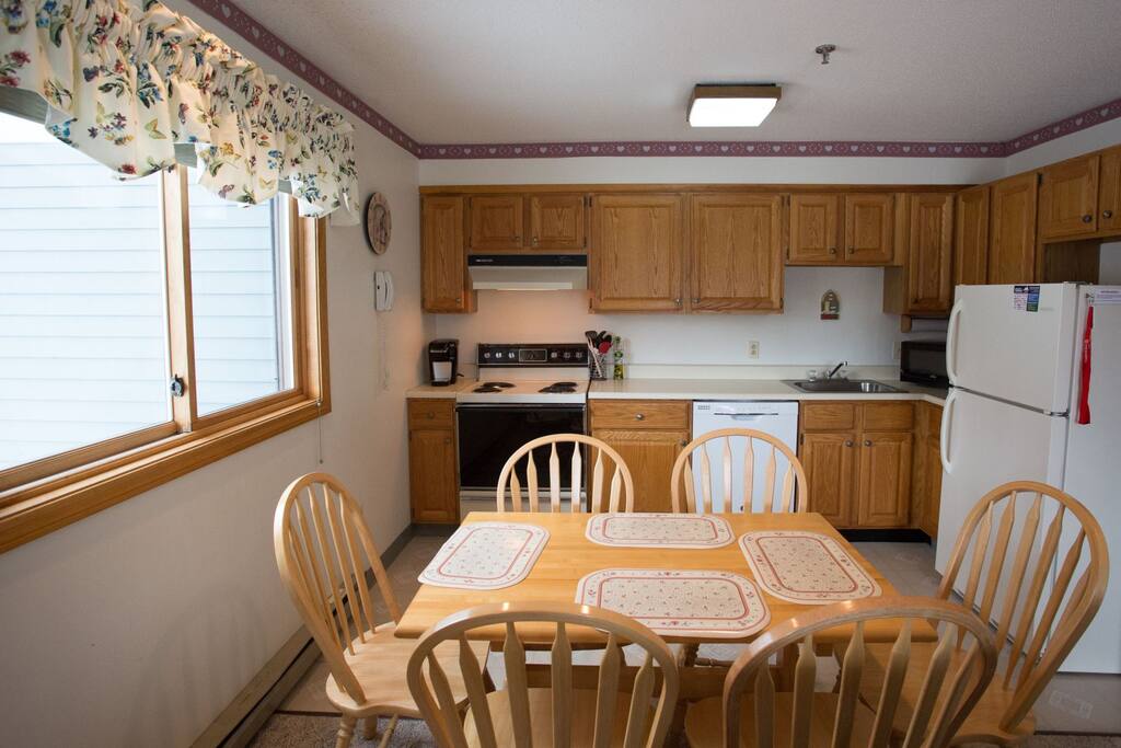 Kitchen and Dining Area