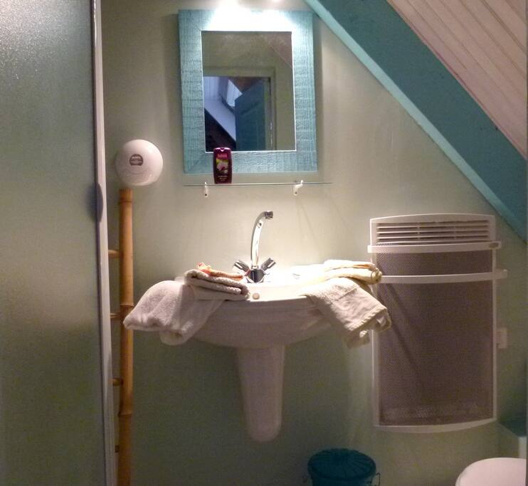 ... sa salle d'eau