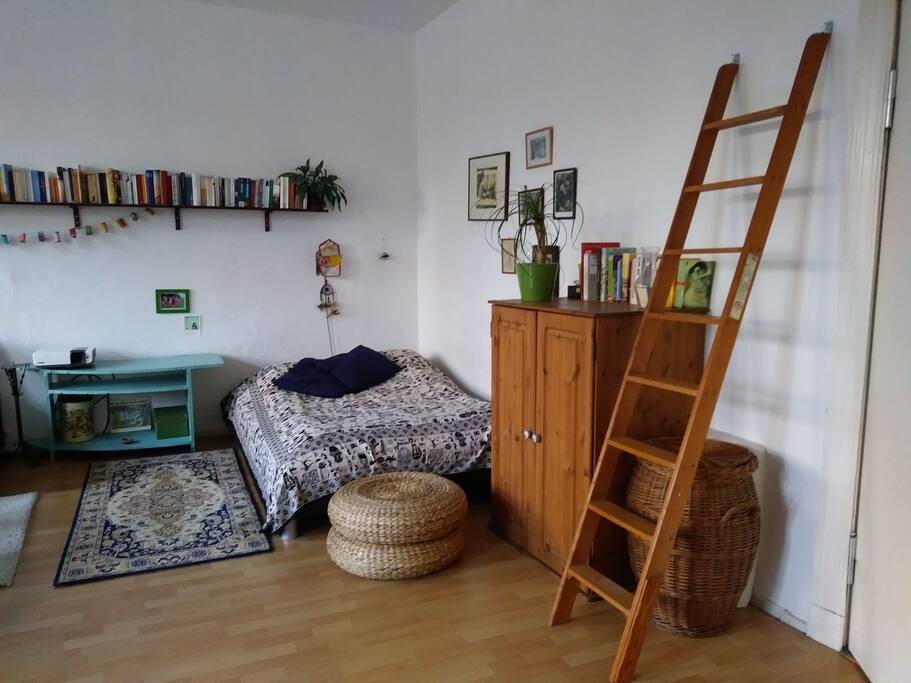 Bed & Living Room