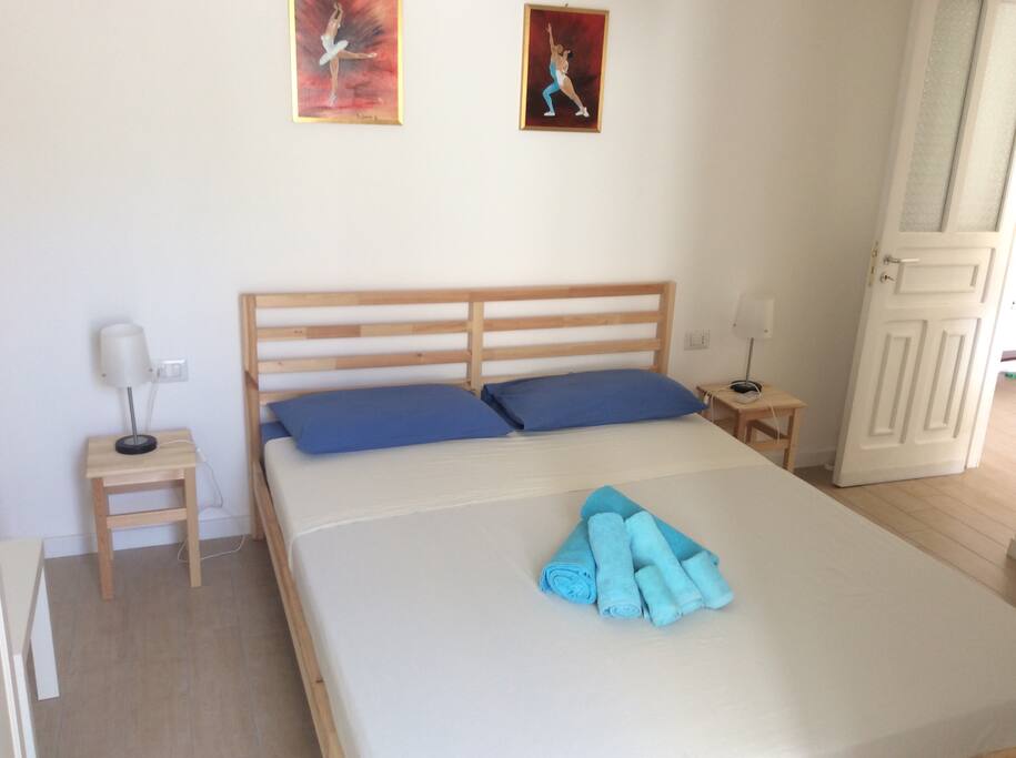 The master bedroom