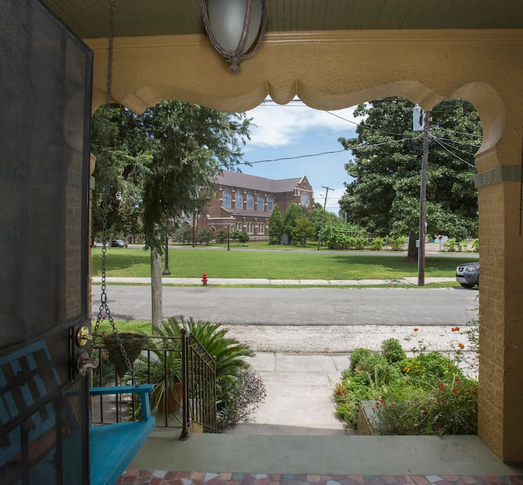 Your view from the front porch
