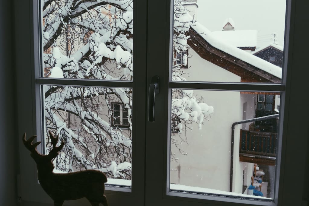 Cozy view from the master bedroom