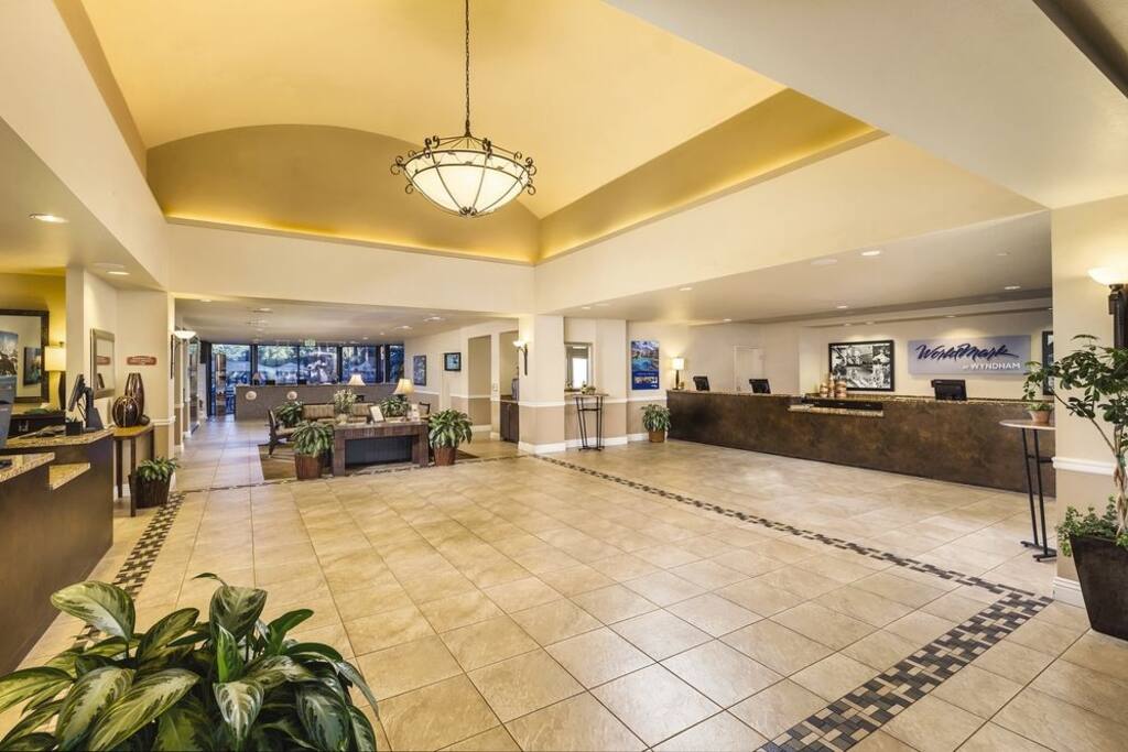 Check-in lobby