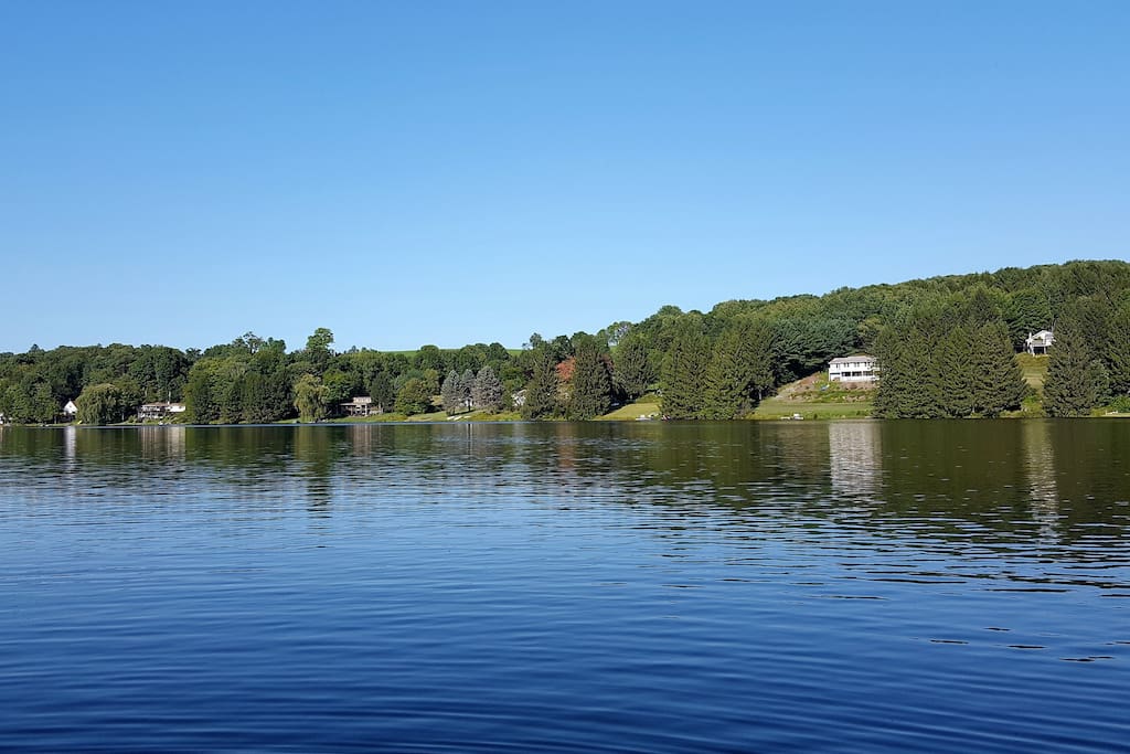 View of the Lake from our dock.