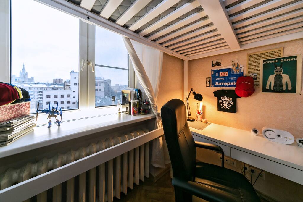 Comfortable place for work.