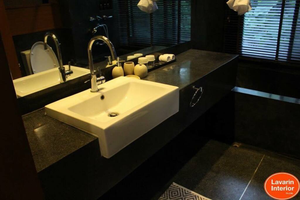 En suite bathroom