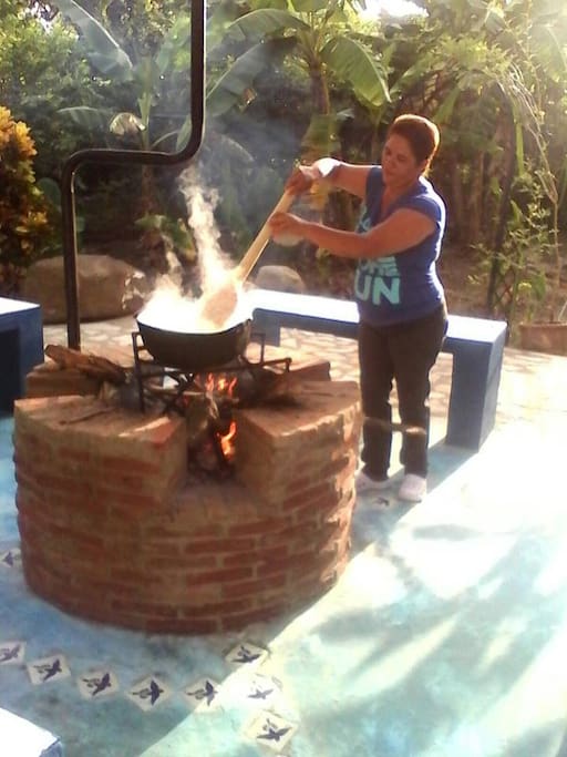 Preparing Sancocho