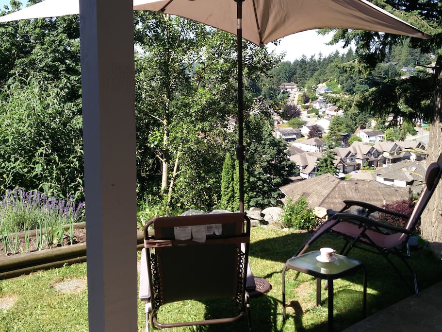 A backyard with a view..