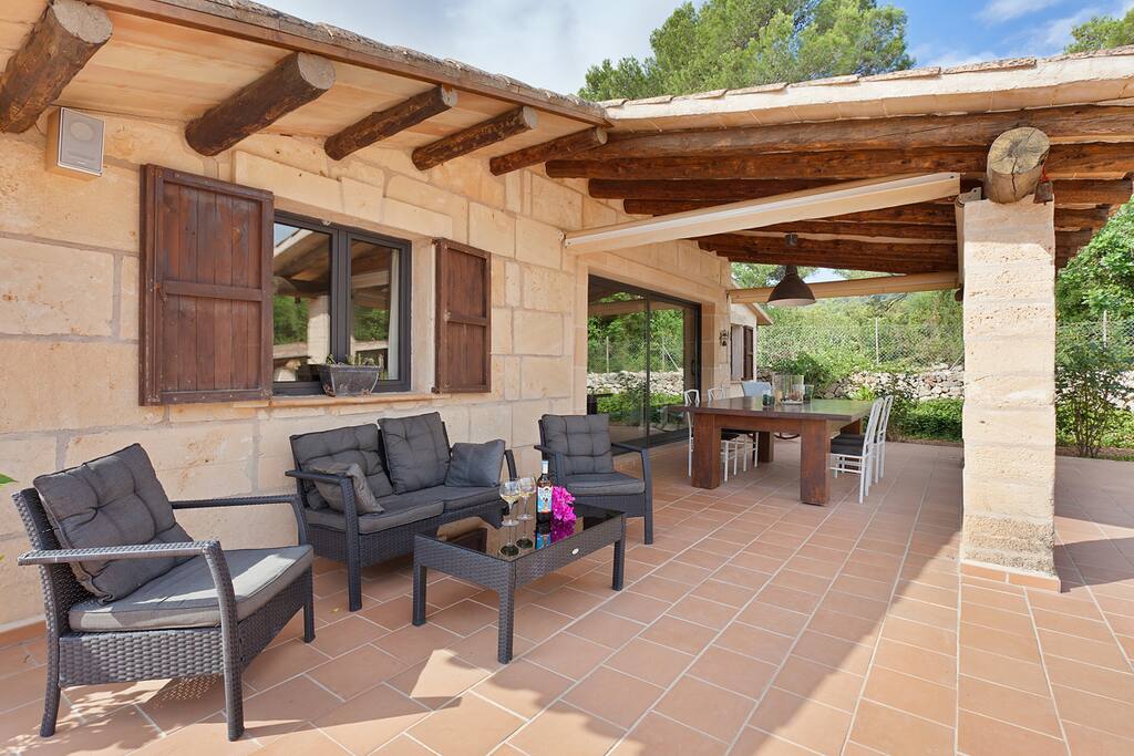 Lounge bereich Terrasse