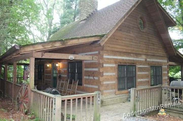 Cherry Haven Hot Tub Historic Valle Crucis Cabins For Rent In