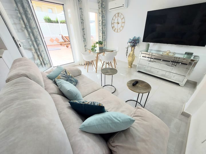 Benalbeachlux - Beachfront, Bigterrace,jacuzzi-506 - Benalmádena