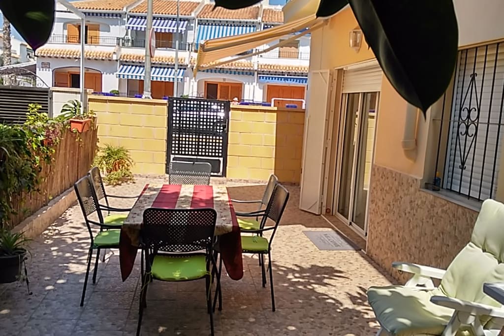 vista opuesta de la terraza.