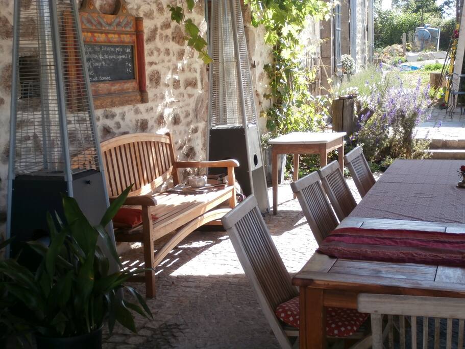 overdekt terras