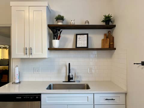 Cute 2 bedroom, long driveway, office, and 75” TV