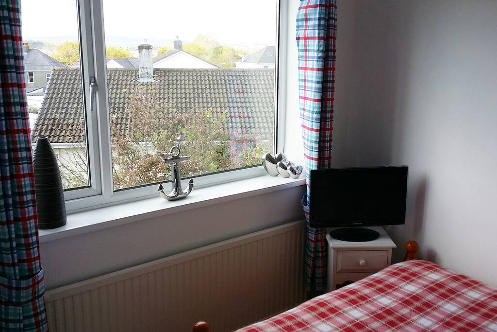 Central heating.