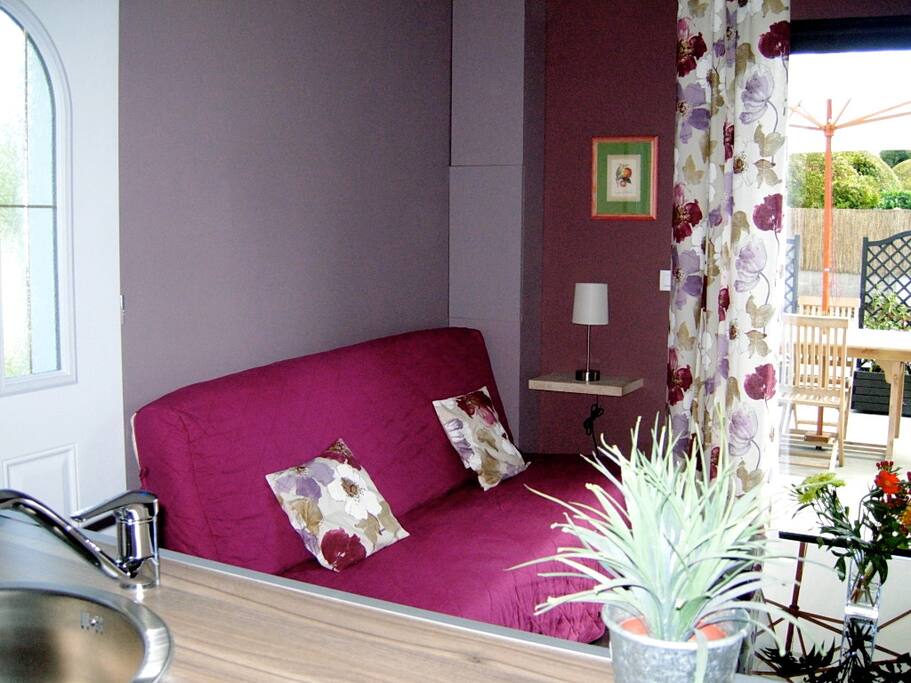 Salle à manger/coin cuisine