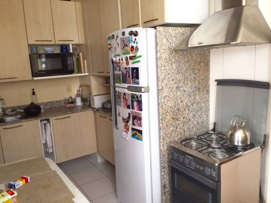 Cozinha do apartamento