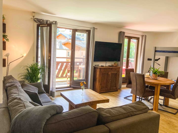 Lumineux Appartement Centre-ville, Vue Mont Blanc - Chamonix-Mont-Blanc