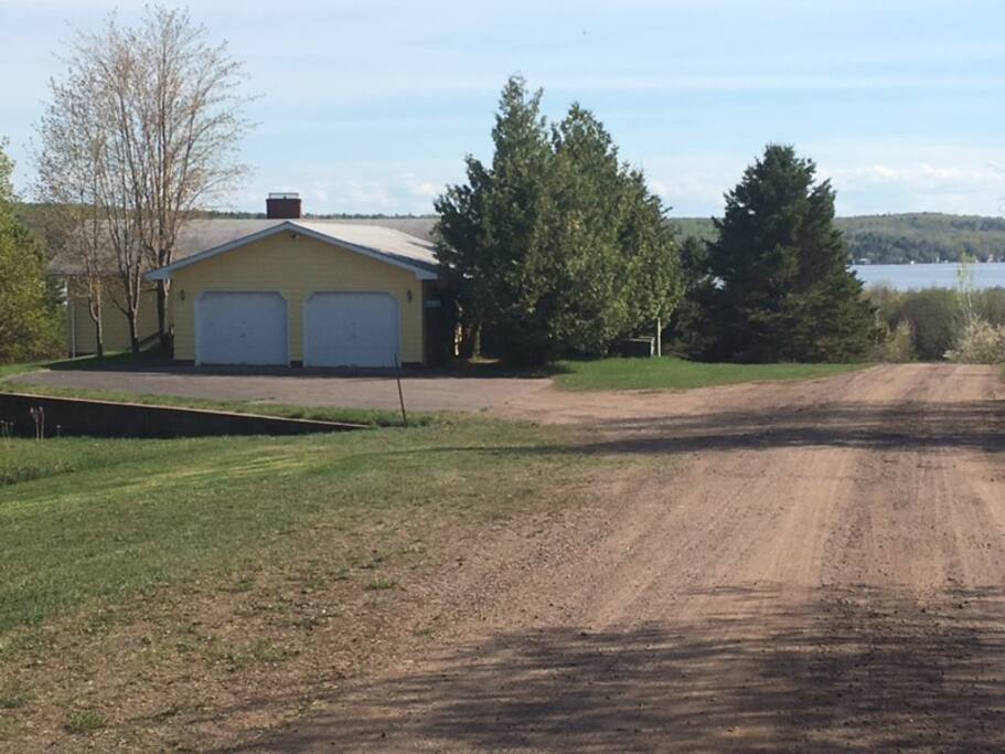 House from the road