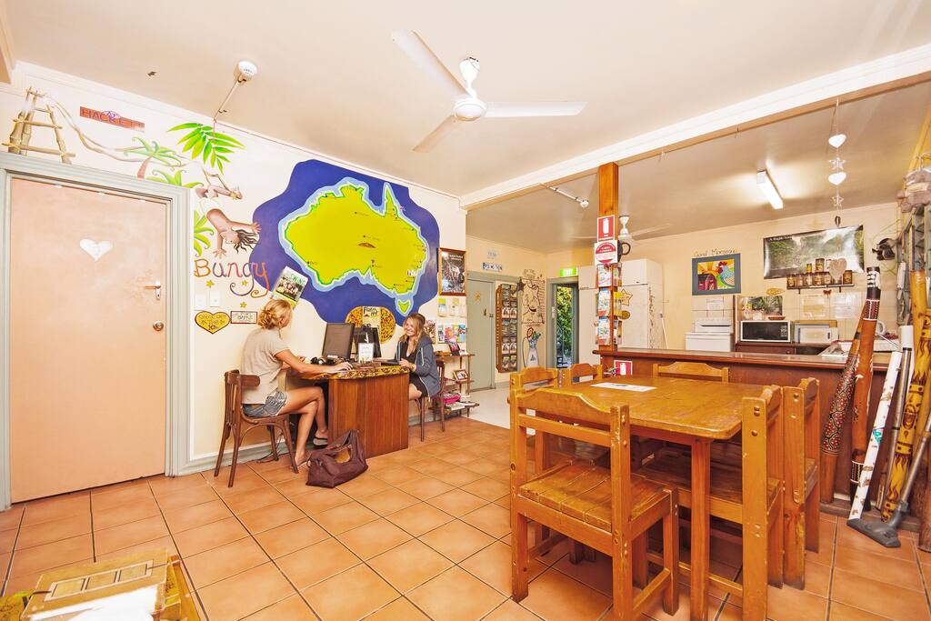 A well equip kitchen with free Tea & Coffee