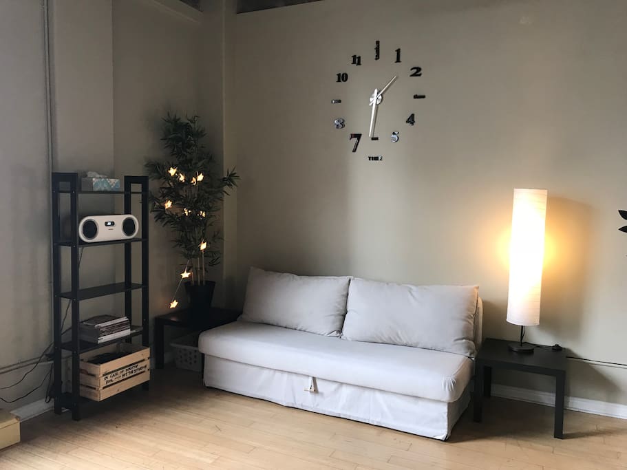 Comfy sofa converts into a ...