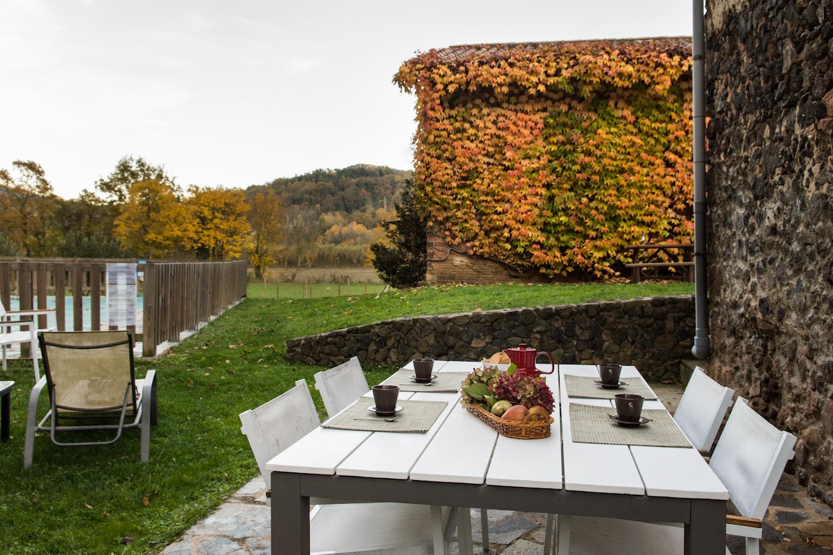 . at Mas Can Roure in Santa Pau
