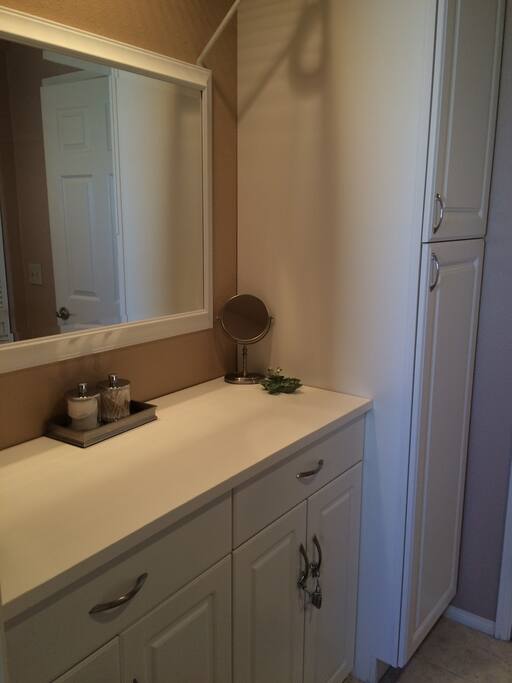 Dressing Room off the bathroom