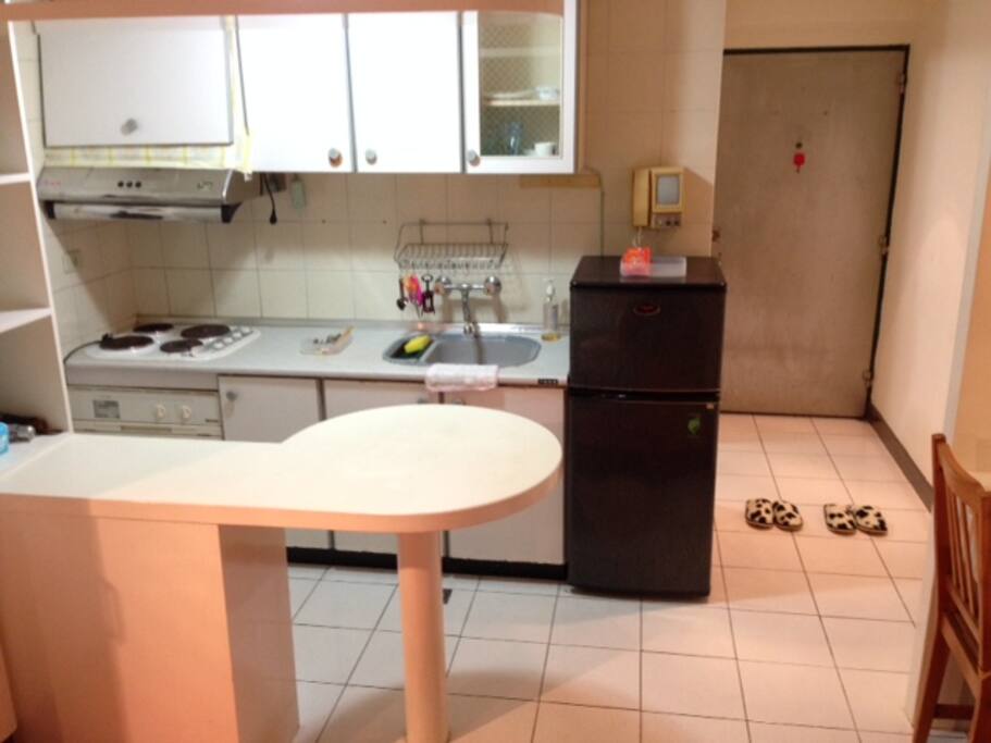 Kitchen and Entrance