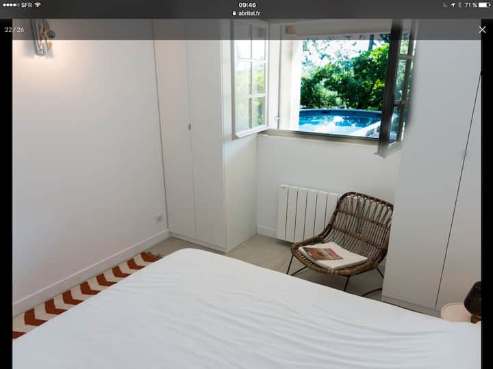 Спална соба 1 на ниво на градина.